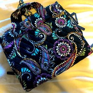 Vera Bradley hanging toiletry bag